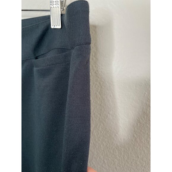Nic Zoe Charcoal Notched Waist Gray Dress Trousers Size 16 - Picture 8 of 10